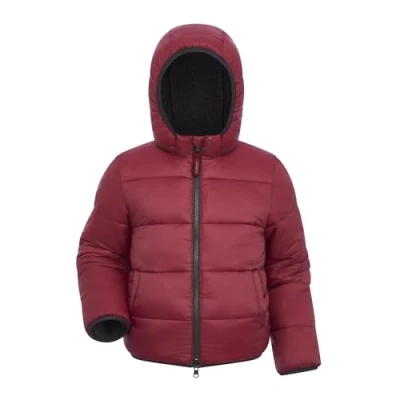 Image of LeMieux Mini Megan Childrens Reversible Puffer Jacket Ember 7 8 Years