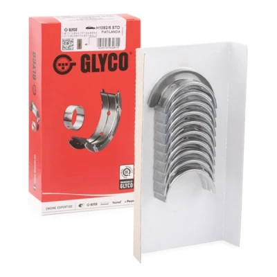 Image of 46459600, 46459601, 4645960146772223, 46459602, 46772221 Main Bearings, crankshaft GLYCO H1092/5 STD ABARTH: 500 / 595 695 Hatchback