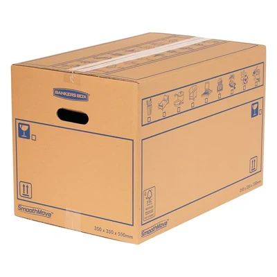 Image of Bankers Box SmoothMove Standard Moving 350x350x550mm (10 Pack)