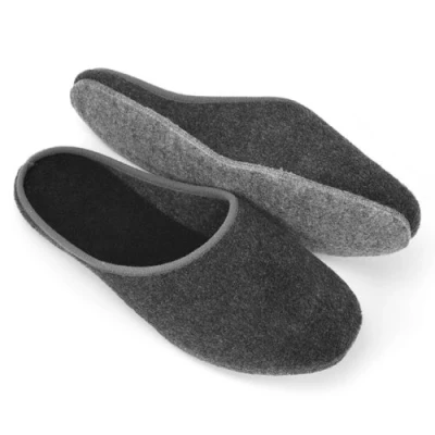 Image of Pantoffelmann Felt slippers anthracite 42 EU / 8 UK