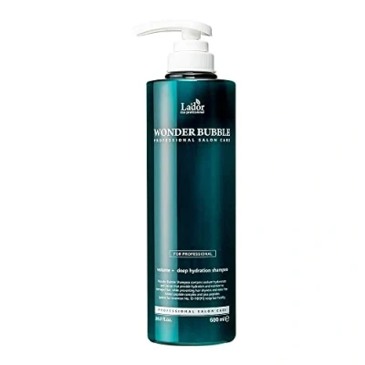 Image of LA&#039;DOR Wonder Bubble Moisture Shampoo 600 ml Dual Action Hair Treatment Hydrates Nourishes Restores Healthy Structure Prevents Loss and Evaporation