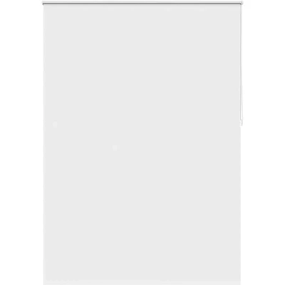 Image of vidaXL Roller Blind Blackout 140 x 230 cm White Reflective &amp; Thermal Material With Mounting Accessories Adjustable Pull Chain Placement