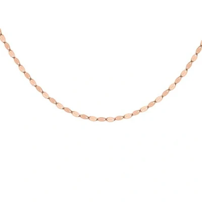 Image of Carissima Gold Women&#039;s 9ct 1.8mm Forzatina Adjustable Chain 41cm/16&#039; 46cm/18&#039; (Rose)