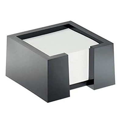 Image of Durable 772401 Cubo Note Box, Black, with 500 Notes in 90 x mm format