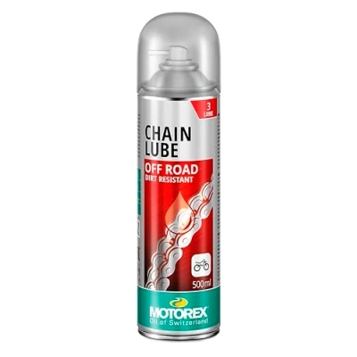 Image of Motorex Off Road Chain Lube Synthetic Spray 500 ml
