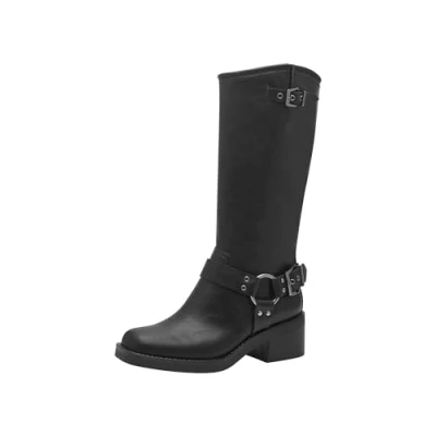 Image of Tamaris Women&#039; 1 25399 43 Knee High Boot, Black, 6 UK