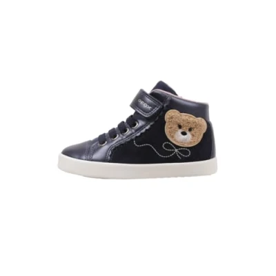 Image of Geox Baby B Kilwi Girl A Sneaker, 2 UK Child Blue