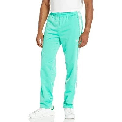 Image of Adidas Originals Men&#039;s Adicolor Classics Firebird Track Pants, Green (Primeblue), X Large