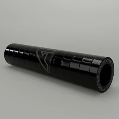 Image of 13mm 1/2&quot; ID Silicone Straight Hose Joiner Coupler 100mm Length Black