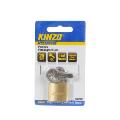 Image of Kinzo 25mm Brass Padlock