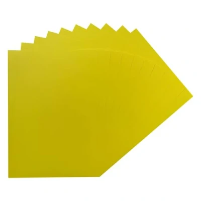 Image of Pack of 100 A5 Light Yellow Coloured Paper 75gsm Sheets