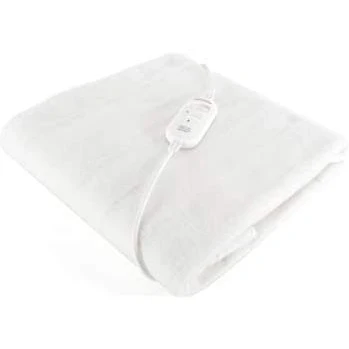 Image of HomeZone Marco Paul Single Electric Blanket Control 120cm x 60cm Premium Fleece Heated Underblanket. Overheat Protection, Auto Safety Shut Off,Fast Heat Up Time Machine Washable.