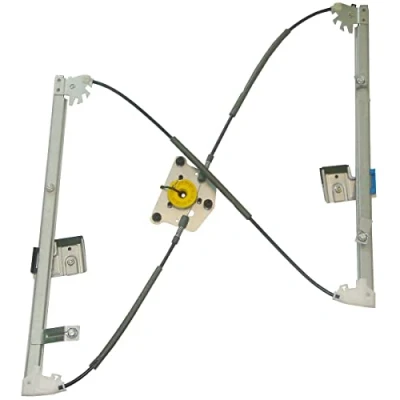 Image of 1T1837462B Window regulator VALEO 851127 Right Front electric without motor with comfort function VOLKSWAGEN: Touran I