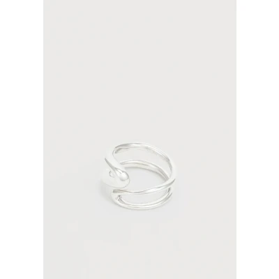 Image of Calvin Klein Statement Links Ring silvercoloured, Women&#039;s, Size: 54, Silver coloured