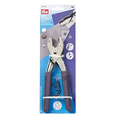 Image of Prym 390 900 Vario Pliers with Punching Tool,Purple,79.5 x 1.7 0.7 cm