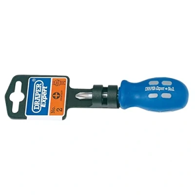 Image of Draper Expert Cross Slot Mechanic&#039;s Screwdriver, No.2 x 38mm