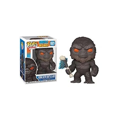 Image of Funko POP! Movies: Godzilla Vs King Kong With Battle Axe Collectable Vinyl Figure Gift Idea Official Merchandise Toys for Kids &amp; Adults Movies Fans