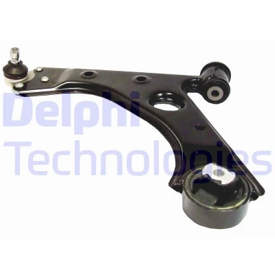 Image of 51783057, 51874462, 51892272, 51895367, 55703629 Suspension Arm DELPHI TC1829 with ball joint Left, Lower Trailing Sheet Steel ALFA ROMEO: MiTo