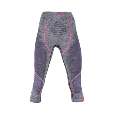 Image of UYN U100056 AMBITYON UW MEDIUM MELANGE Pants Women&#039;s Black Melange/Purple/Raspberry XL