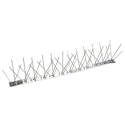 Image of Fixman Stainless Steel Bird Spikes 10pk 500mm (4 Spike)