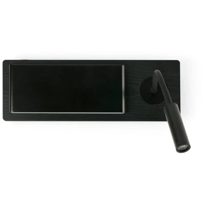 Image of Mood Wall Lamp With Reading Light Black 3000K