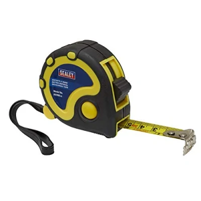 Image of Sealey Rubber Tape Measure 3m(10ft) x 16mm Metric/Imperial