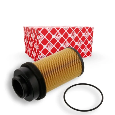 Image of 1397766, 1784782 Fuel Filter FEBI BILSTEIN 35361 Insert with seal ring DAF: CF 85