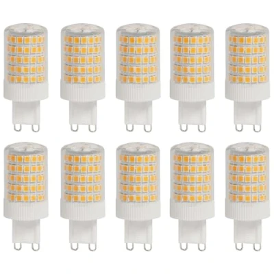Image of Aiwerttes 12W G9 LED Bulbs,Not dimmable Warm White 3000K 1200LM,G9 Energy Saving Light Bulbs,Equivalent to 100W Halogen Bulbs,No Flicker,10 Pack