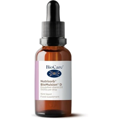 Image of BioCare Nutrisorb BioMulsion D 15ml