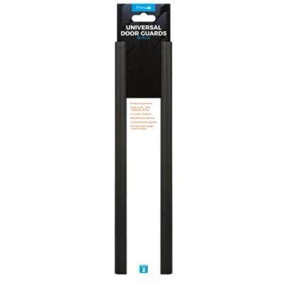 Image of 143x Simply Universal Black Door Guard 30cm Pack of 2 DG10