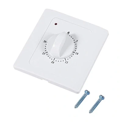 Image of Dingln Electric Socket Timer, 1 Pc AC 220V 10A 30Min Time Countdown Digital Plug Timer Switch Control