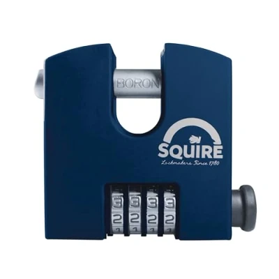Image of Squire SHCB65 Stronghold Re Codable Padlock 4 Wheel Boxed