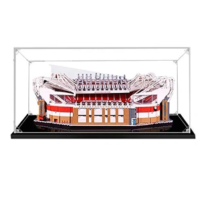 Image of ZHLY Acrylic Display Case for Lego 10272 Old Trafford Manchester United Dustproof Protection Box Compatible with (NOT Included Building Model)