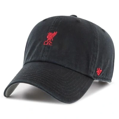 Image of 47 Brand Relaxed Fit Cap Base MVP FC Liverpool Black