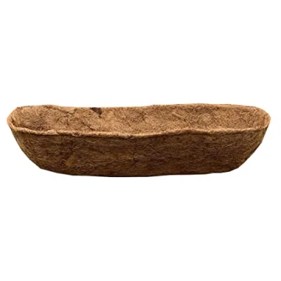 Image of Selections Garden Co Wall Basket Planter Coco Trough Liner 60cm
