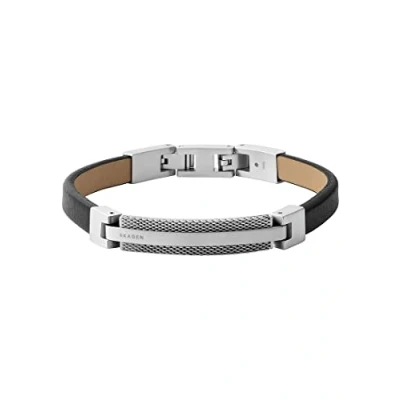 Image of Skagen Bracelet for Men Torben, Inner Length: 180 195 mm Silver Stainless Steel Bracelet, SKJM0208040