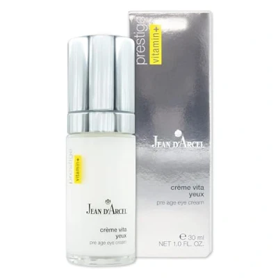 Image of JEAN D&#039;ARCEL PRESTIGE crème vita yeux anti ageing eye cream against wrinkles &amp; dark shadows with vitamin C, A E pre age 30 ml