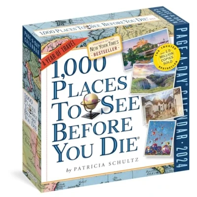 Image of 1,000 Places to See Before You Die Page A Day Calendar 2024: Year of Travel
