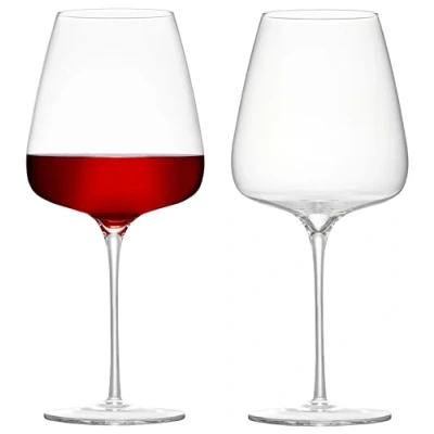 Image of Anton Studio Designs Juno Set of 2 Red Wine Glasses