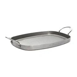 Image of De Buyer Iron Grill with Handles 38x26cm