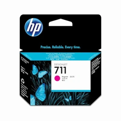 Image of HP 711 29 ml Magenta DesignJet Ink Cartridge
