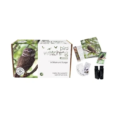 Image of Flights of Fancy 85803 Bird Watching Nature Kit, Brown, White