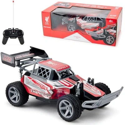 Image of Liverpool FC 1:18 Remote Control RC Buggy Officially Licensed, Perfect for Kopites, Ideal Kids &amp; Adults
