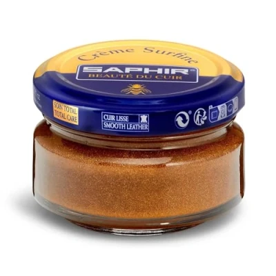Image of Saphir Pommadier Cream Polish Surfine Bronze