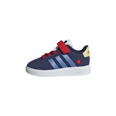 Image of adidas Sportswear Baby shoes Dark blue fusion better scarlet for kids, Size: 3K,