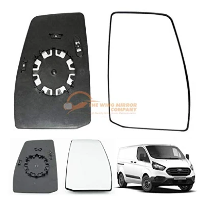 Image of FITS To FORD Transit Custom Year 2014 2018 Right Hand Side Door Glass With base Plate(non heated)