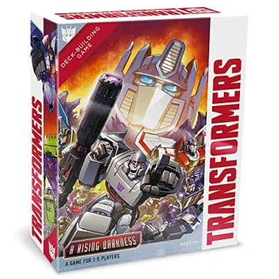 Image of Renegade Game Studios Transformers Deck Building Game: A Rising Darkness Expansion Standalone Expansion, Ages 14+, 1 5 Players, 45 90 Min