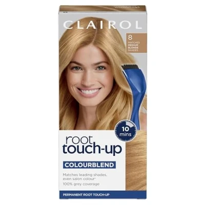 Image of Clairol Root Touch Up Permanent Hair Dye, 8 Medium Blonde