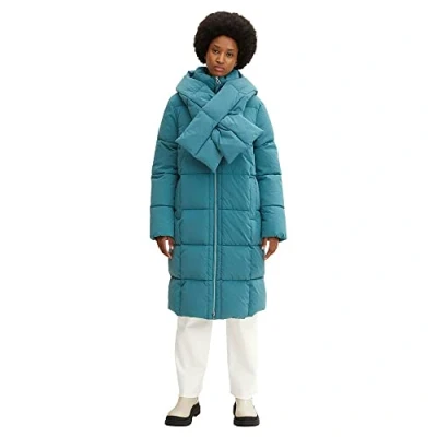 Image of TOM TAILOR Women&#039;s 1032497 Jacket, 13222 Pastel Teal, XS