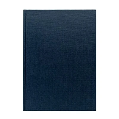 Image of Pukka Pad, A4 Casebound Pad 5 Pack of Notebooks with A Z Indexes, Stitched Binding, and Linen Cover 192 Pages 70GSM Paper Blue